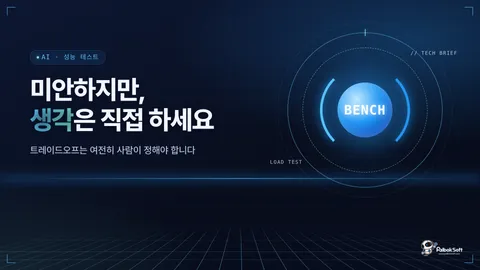 미안하지만, AI가 코드를 짜도 생각은 직접 해야 합니다