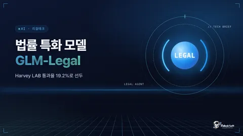 Z.ai의 법률 특화 모델 GLM-Legal, 무엇이 다른가